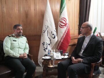 قدردانی استاندار کرمانشاه از نقش نیروی انتظامی در حفظ امنیت و آرامش