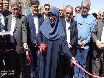 طرح ایمن سازی و بهسازی محور لار-شاه بهرام باشت افتتاح شد