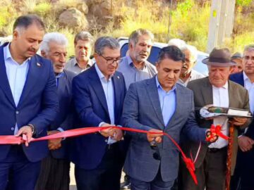 راه‌اندازی پل و تأسیسات آب شرب در قشلاق داشبلاغ گروس شهرستان اهر