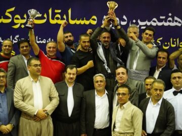 کردستان قهرمان مسابقات بوکس نوجوانان کشور شد