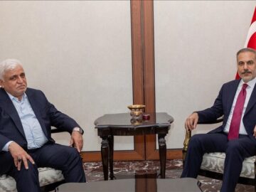دیدار «فالح فیاض» و وزیر خارجه ترکیه