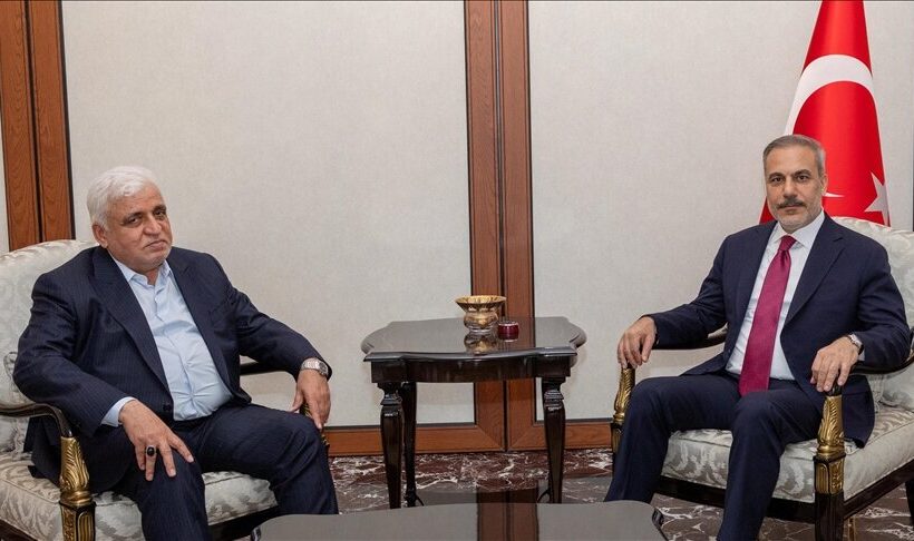 دیدار «فالح فیاض» و وزیر خارجه ترکیه