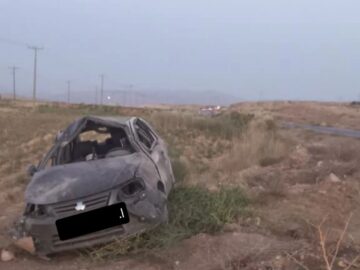 واژگونی ساینا در محور پیش‌قلعه به آق‌مزار یک کشته برجای گذاشت