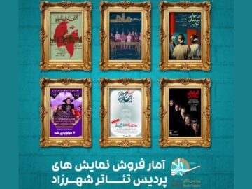 آمار فروش نمایش‌های پردیس تئاتر شهرزاد اعلام شد