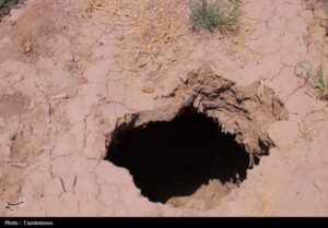 افزایش ۶۰ درصدی مساحت فرونشست زمین در جنوب تهران در ۲ سال