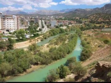 آیا رودخانه بشار در بویراحمد خشک شده است؟+فیلم