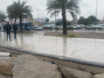 رگبار و رعد و برق در جنوب شرق کشور 