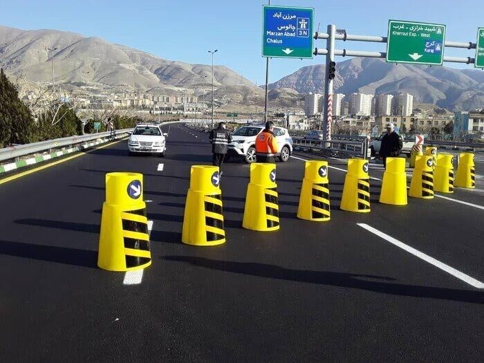 جاده کندوان یک طرفه شد؛ ترافیک سنگین در هراز