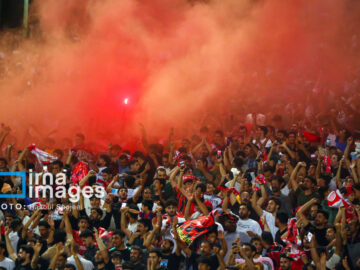 واکنش جالب هواداران پرسپولیس به تقابل با گل‌محمدی + فیلم
