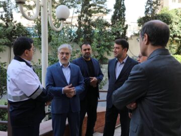 بازدید وزیر علوم از مجتمع اساتید سرو تهران