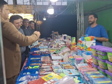 فیلم-افتتاح نمایشگاه پاییزه ویژه بازگشایی مدارس درگچساران
