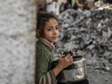 قتل‌عام با قحطی فاجعه انسانی در غزه
