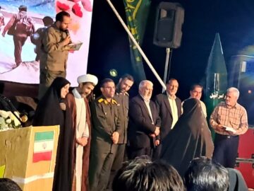 فیلم| سومین یادواره سلحشوران شهید دهستان خَبر بافت بر بلندای نورالشهدا