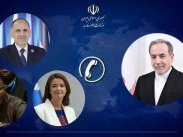 گفتگوی تلفنی عراقچی با وزرای امور خارجه یونان، اسلوونی و سیرالئون