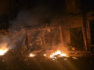 انفجار خودرو در شهر حلب سوریه