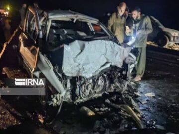 جان باختن ۲ نفر بر اثر حادثه رانندگی در محور سقز- بانه