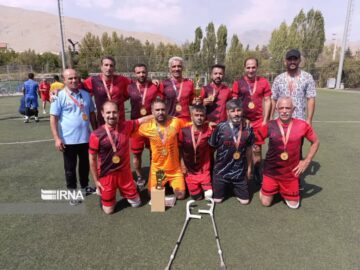 تیم فوتبال قطع عضو سپاسی فارس برای دومین سال قهرمان لیگ برتر شد