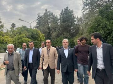 حضور وزیر علوم در دانشگاه صنعتی شیراز