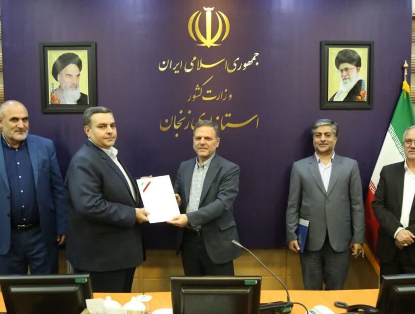 مدیرکل امنیتی، انتظامی و اتباع استانداری زنجان معرفی شد
