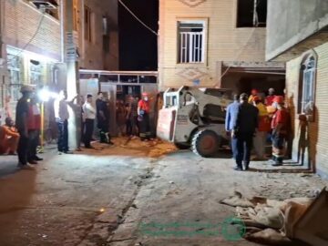 انفجار گاز یک منزل مسکونی در ملارد ۱۴ مصدوم داشت