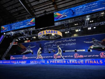 دانشگاه آزاد اسلامی قهرمان لیگ برتر شمشیربازی اسلحه سابر کشور شد