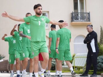 تمرین سبک ملی‌پوشان فوتبال در روز دیدار برابر ازبکستان
