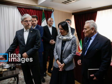 دیدار وزیر فرهنگ آموزش و ورزش ارمنستان با وزیر علوم ایران