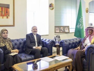 دیدار سفیر ایران در ریاض با معاون امور بین‌الملل وزیر خارجه عربستان
