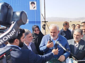 احداث نیروگاه ۲۰۰ مگاواتی «مه‌ولات» خراسان رضوی با حضور وزیر نیرو آغاز شد
