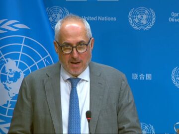 سخنگوی سازمان ملل: گوترش و عراقچی درباره موضوع هسته‌ای و وضعیت یمن گفتگو کردند