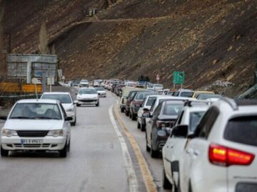 ترافیک سنگین در محورهای شمالی؛ با احتیاط برانید