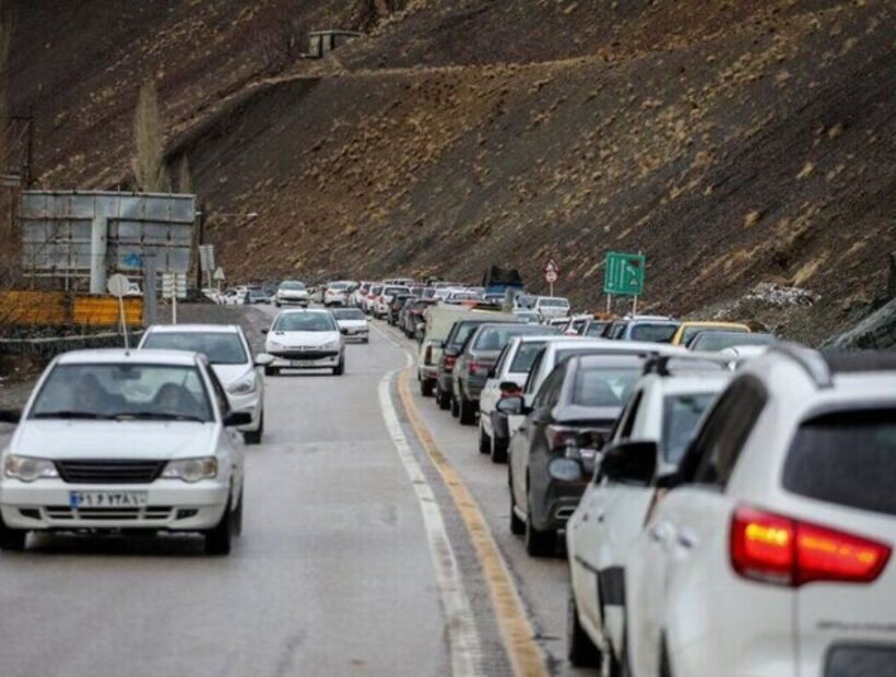 ترافیک سنگین در محورهای شمالی؛ با احتیاط برانید