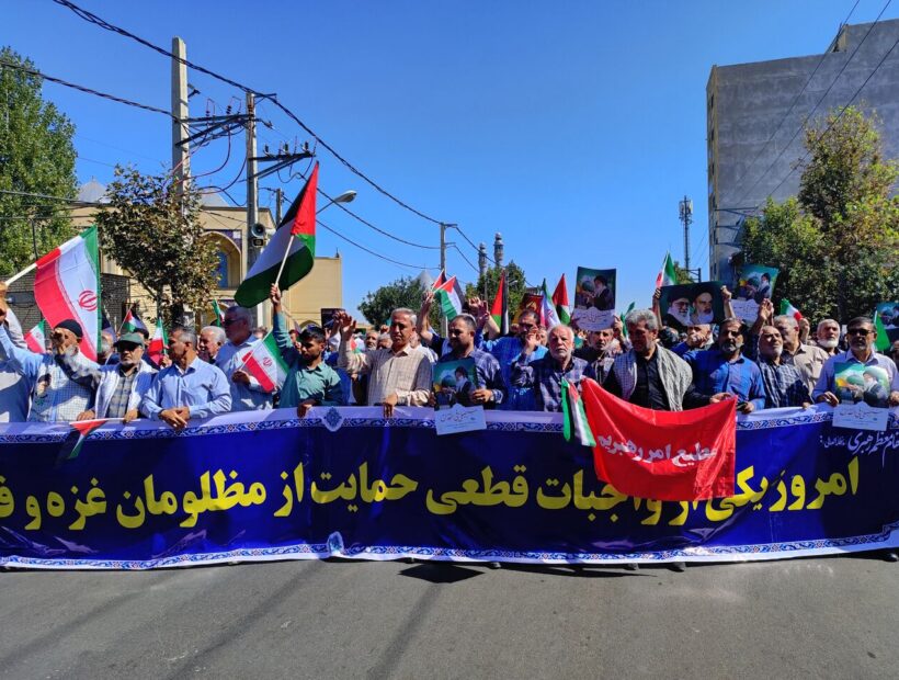 راهپیمایی جمعه های خشم و نصر با حضور نمازگزاران آذربایجان غربی برگزار شد+ فیلم