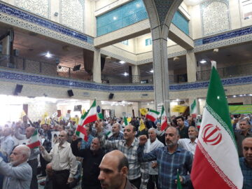 “نه سازش نه تسلیم” پیام مردم دزفول به آمریکا و اسراییل جنایتکار