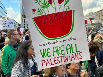 حامیان فلسطین در سوئد علیه اشغالگری و جنایات رژیم صهیونیستی تظاهرات کردند
