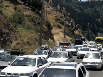 تردد بیش از یک میلیون خودرو از مبادی ورودی‌ و خروجی‌ گیلان