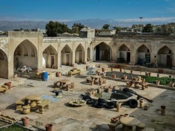کاروانسرای تاریخی بلاد شاپور دهدشت اقامتگاه گردشگران می‌شود