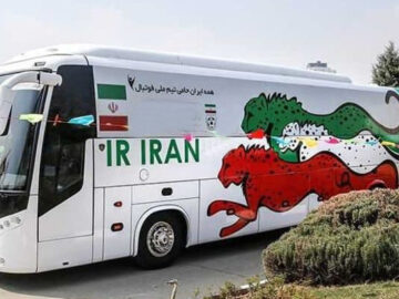 اتفاق باورنکردنی برای اتوبوس تیم ملی فوتبال ایران در مسیر فینال کافا