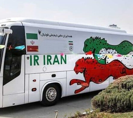 اتفاق باورنکردنی برای اتوبوس تیم ملی فوتبال ایران در مسیر فینال کافا