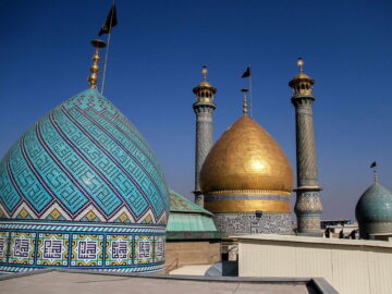 برگزاری قرائت دعای کمیل در حرم حضرت عبدالعظیم حسنی(ع)