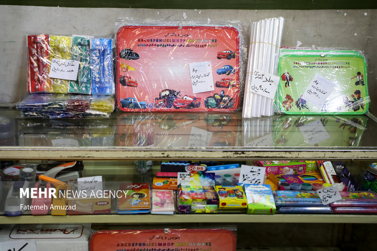 بازار نوشتافزار مشهد زیر سایه گرانی؛چالش خانوادهها میان کیفیت و قیمت