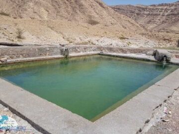 آبگرم گردشگری خِست بندرلنگه برق‌دار می‌شود