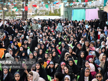 پیچیدن نوای کجایی ای گل زهرا در تبریز