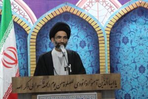 امام جمعه کاشان: کاروان صمود معیار سنجش وجدان بشری است