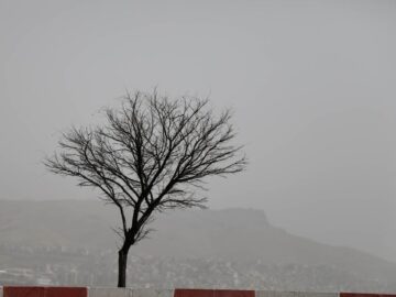 پیش‌بینی وزش باد شدید و گرد و خاک در البرز