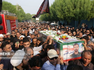 زمان مراسم خاکسپاری شهید مدافع نظم و امنیت ایذه اعلام شد