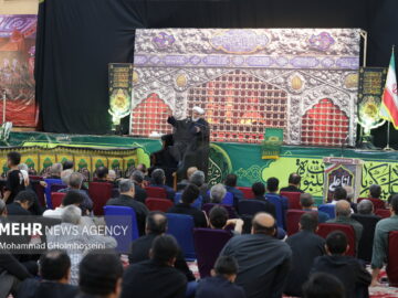 عزاداری شب شهادت امام حسن عسکری(ع) در ایرانشهر