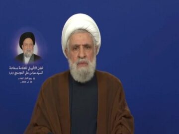 شیخ نعیم قاسم: فلسطین مهم‌ترین آرمان وحدت بخش اسلام است