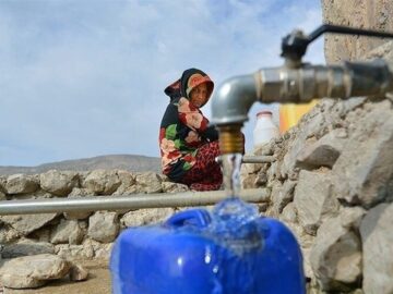 طرح تأمین آب روستای چاه نوروز قلعه‌ گنج به بهره‌برداری رسید
