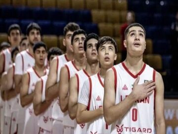 تیم بسکتبال نوجوانان ایران از صعود به نیمه نهایی کاپ آسیا بازماند